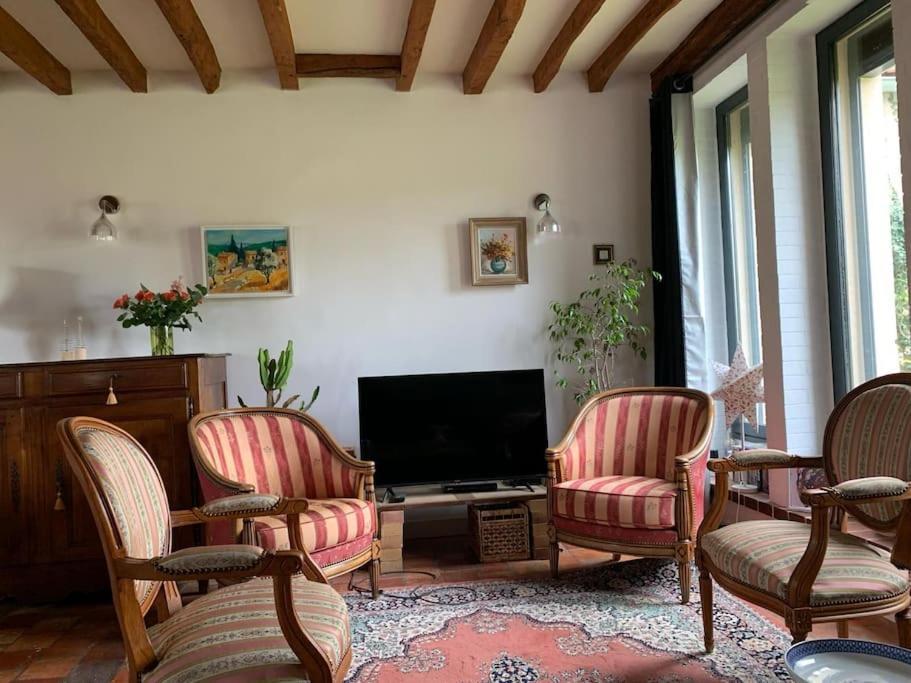 Charme Authentique Et Confort Moderne Villemeux-Sur-Eure
